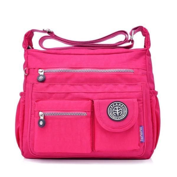 Watermelon crossbody travel bag water bottle holder