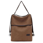 Vera, Women Multifunctional Soft Leather Backpack, brown