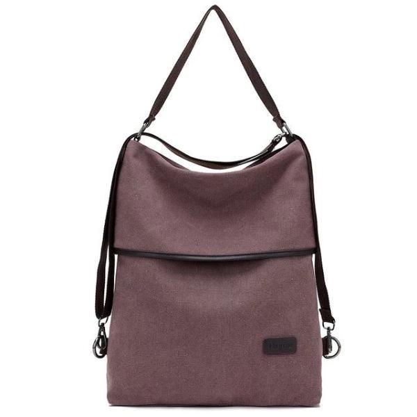 Vera, Women Multifunctional Soft Leather Backpack, palm