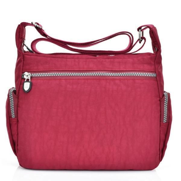 Large rear pocket nylon bag