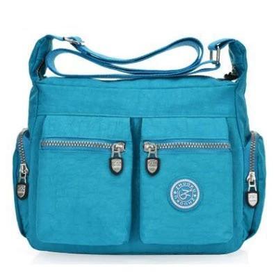 Skye blue nylon crossbody bags cheap