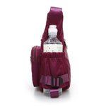 women bag with bottle holder
