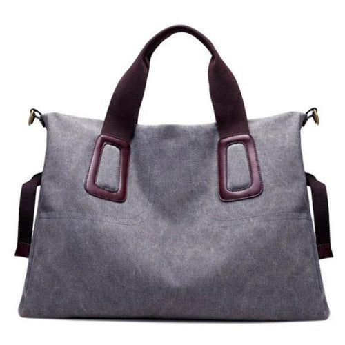 Large 17 inches laptop women bag grey
