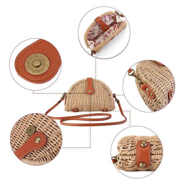 Straw bag