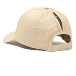 Beige ponytail baseball cap