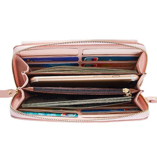 wallet with large compartment