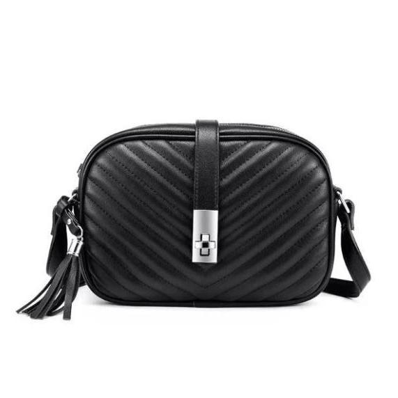 Black crossbody bag